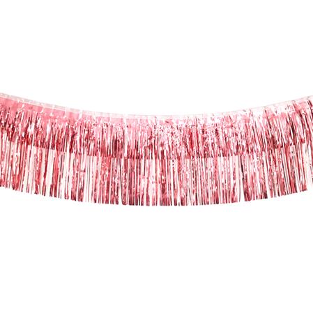 Guirnalda flequillo met rose gold